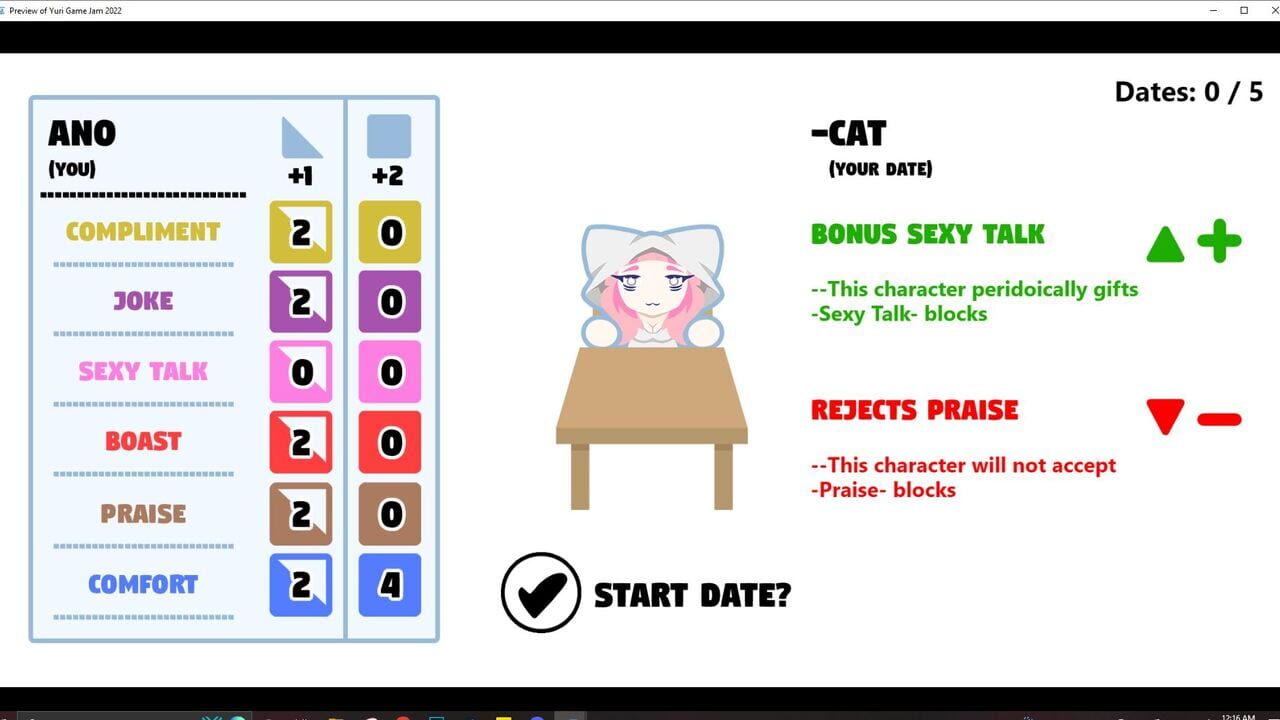 RNG & Yuri — Screenshot 2