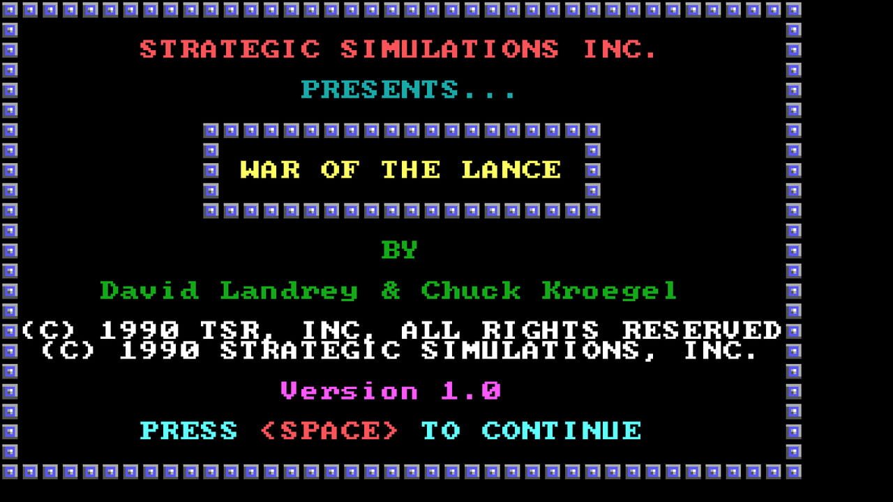 War of the Lance — Screenshot 3