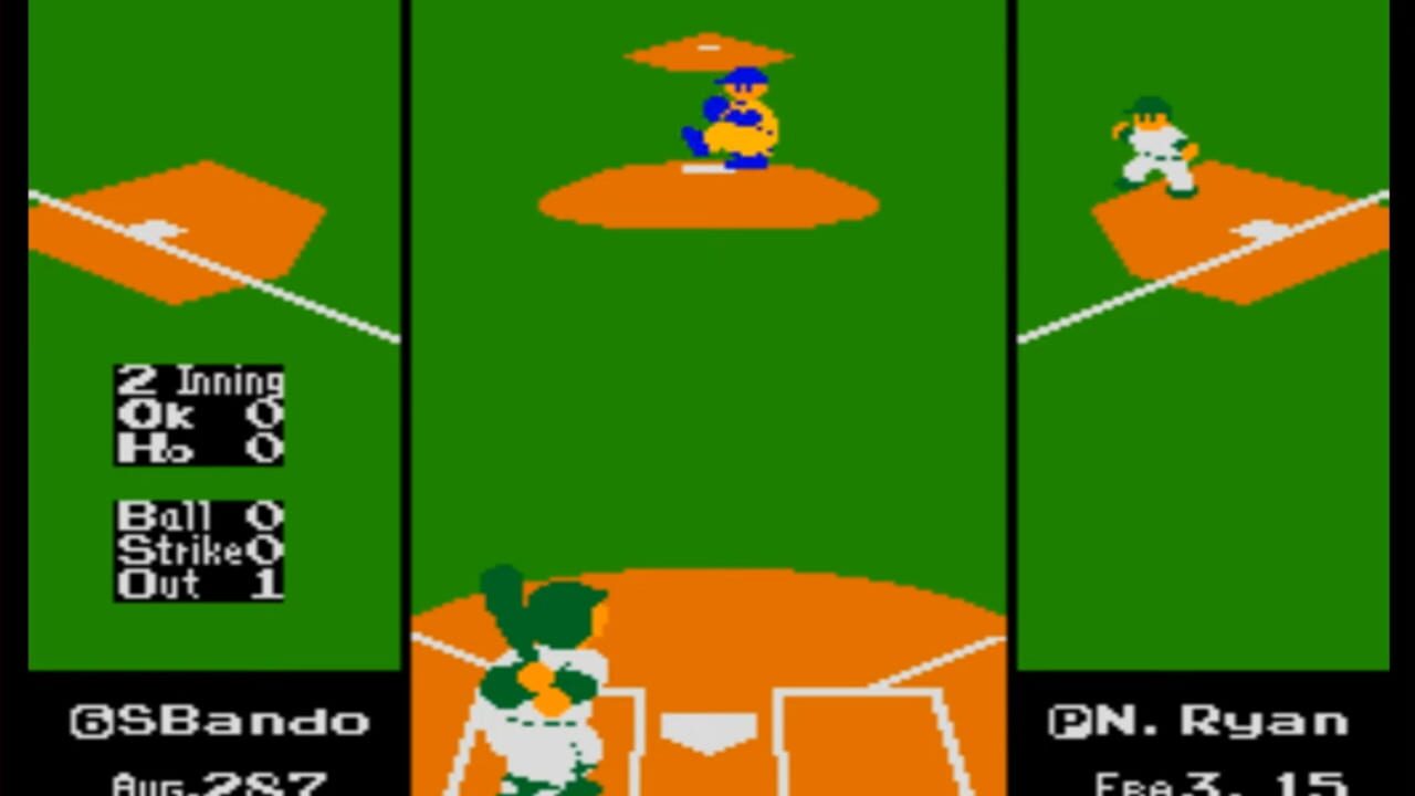 Atari R.B.I. Baseball Screenshot 1
