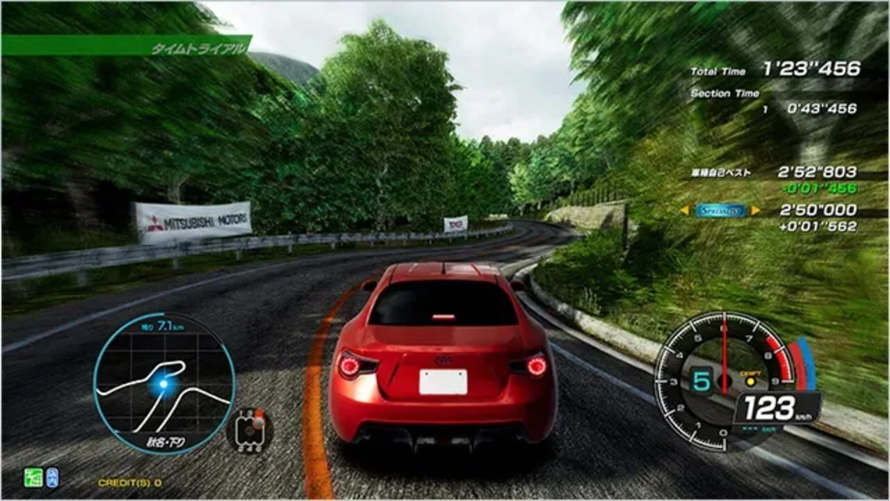 Initial D: The Arcade — Screenshot 2