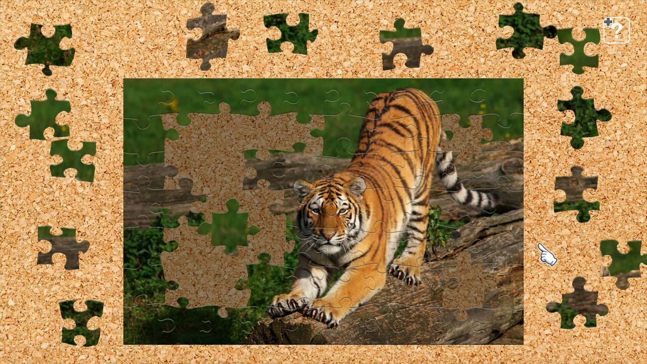 Jigsaw Masterpieces: Big Cat Friends Image
