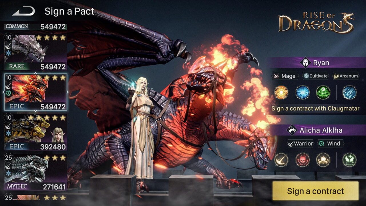 Rise of Dragons Image