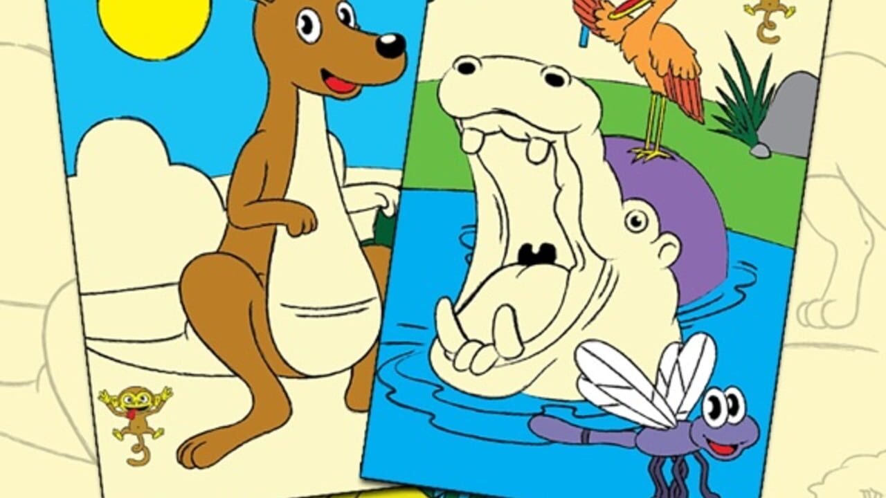Coloring Animal Zoo Touch to Color Activity Coloring Book for Kids and Family Preschool Ultimate Edition — Screenshot 3