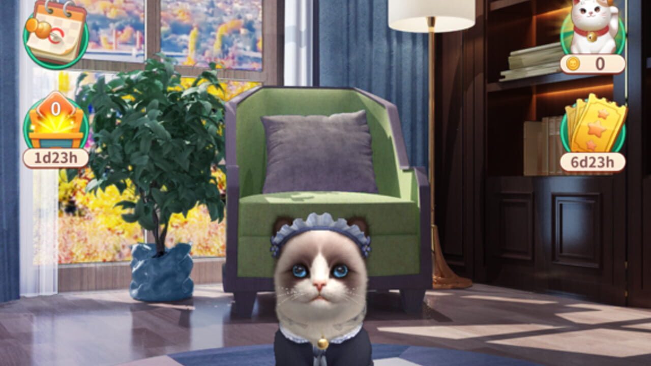 Cat Tiles: Matching Puzzle Image