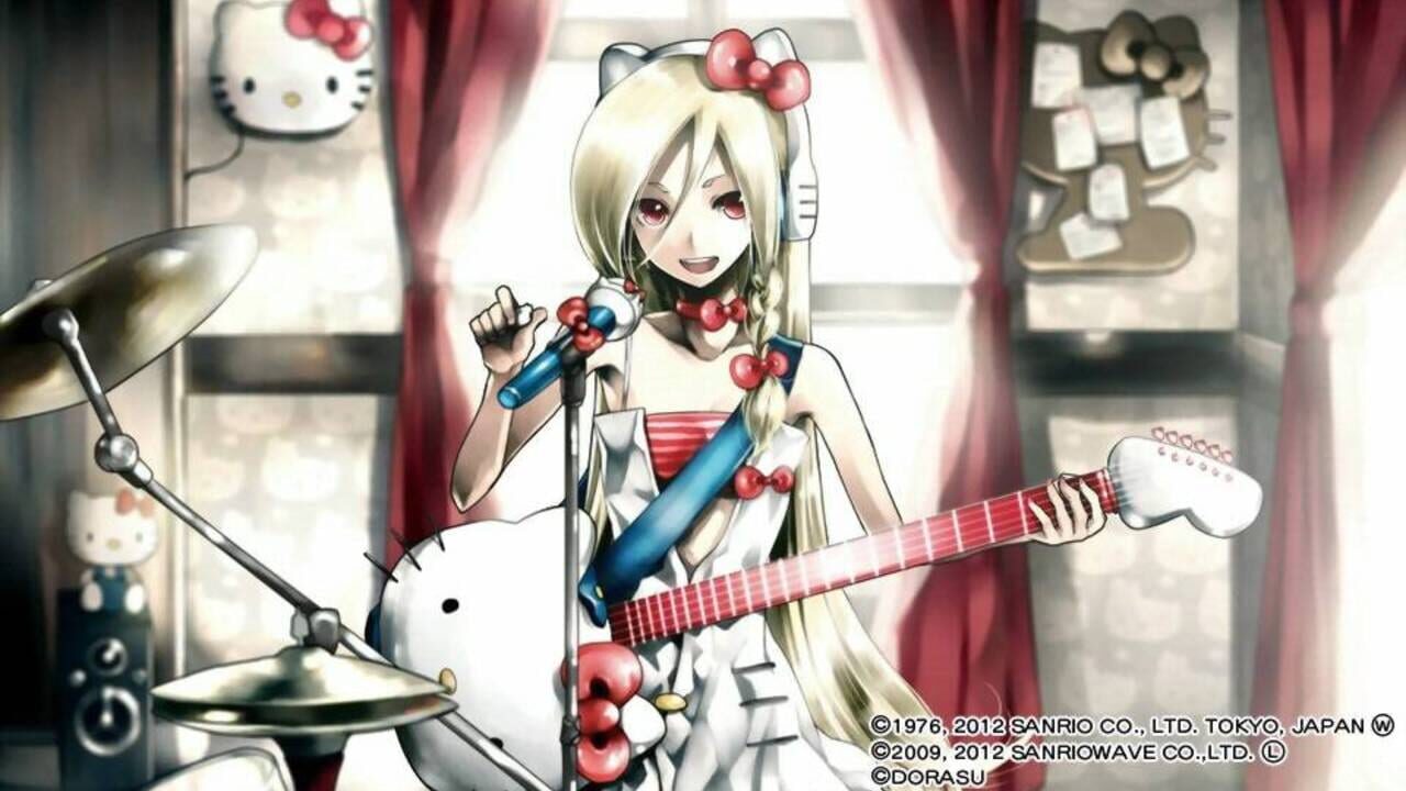 Hello Kitty to Issho: Block Crash V — Screenshot 4
