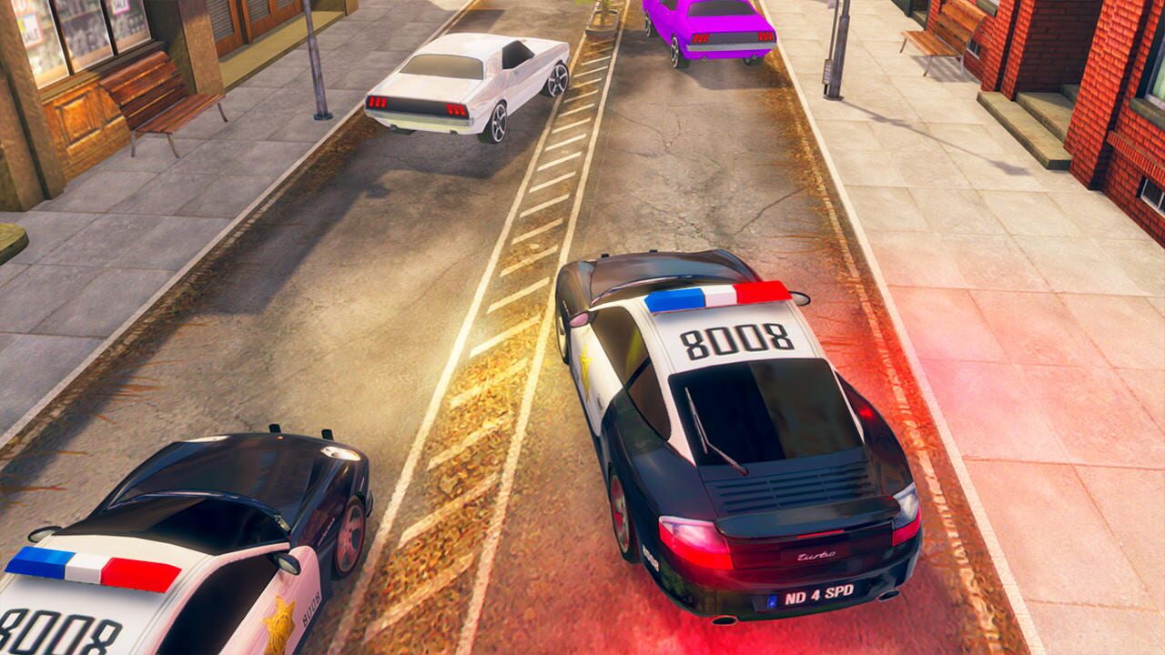 Police Car: Gangster Chase — Screenshot 3