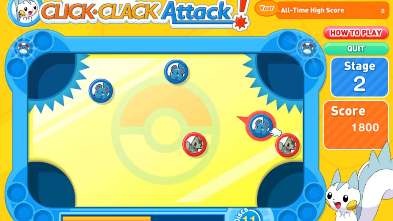 Pachirisu's Click-Clack Attack! — Screenshot 2
