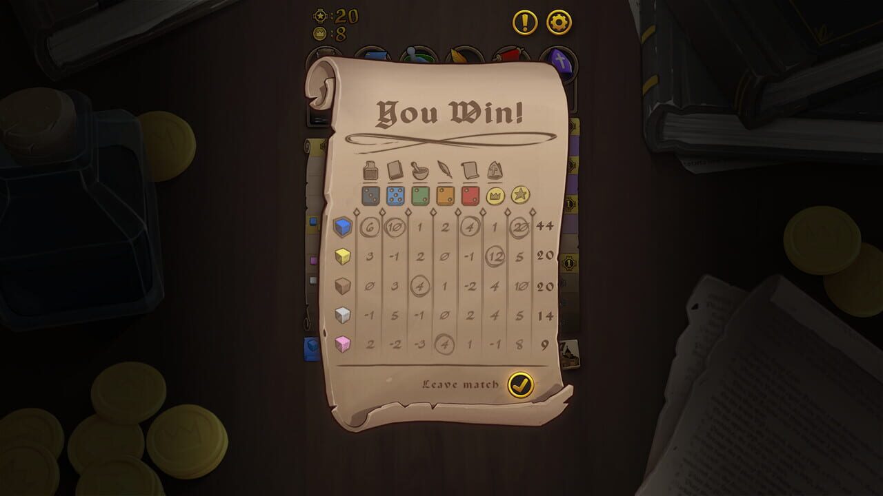 Biblios Dice — Screenshot 3