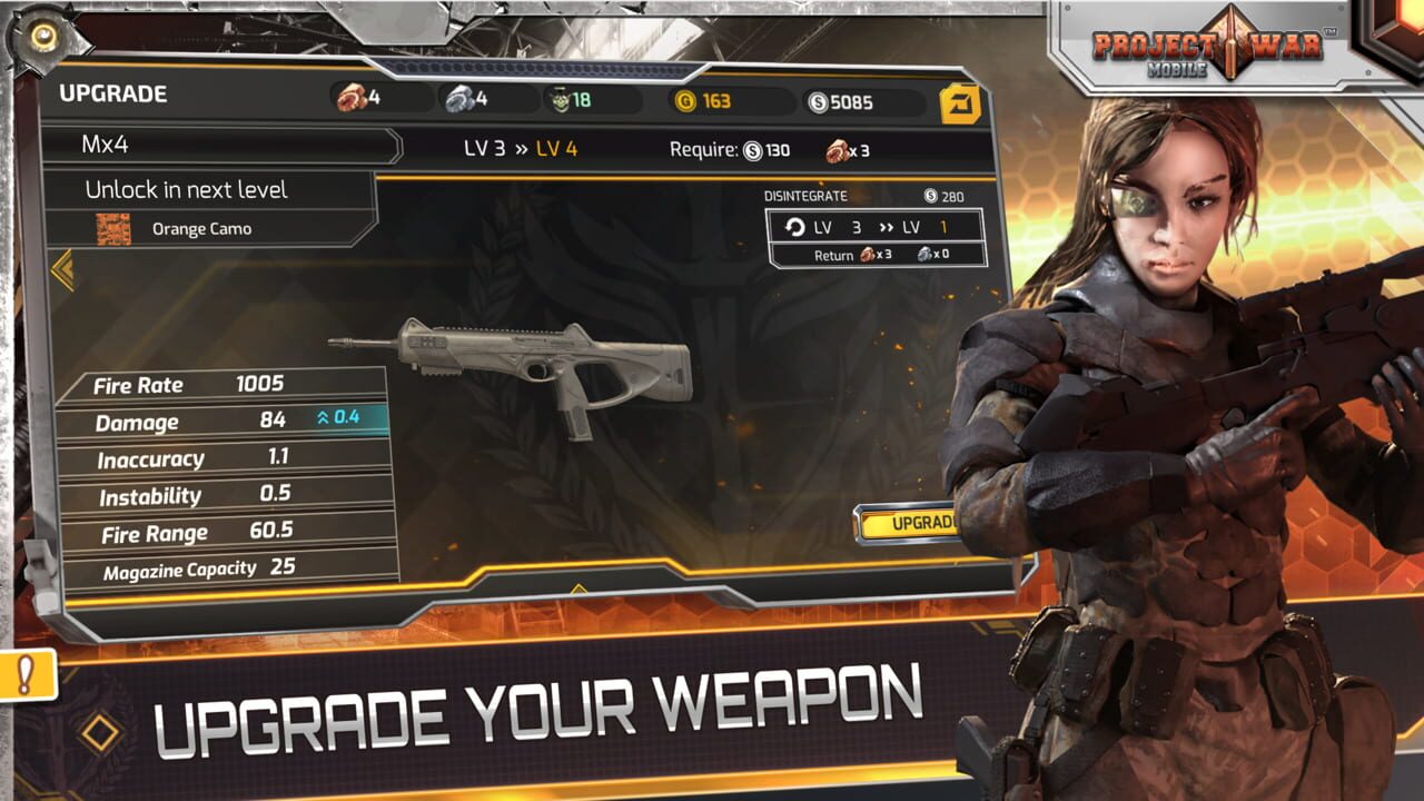 Project War Mobile — Screenshot 3