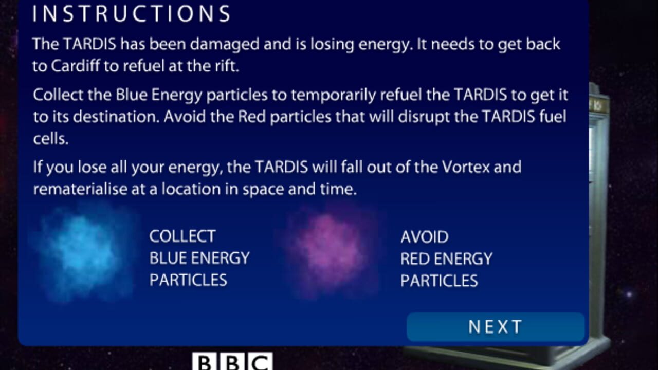 Doctor Who: Into the Vortex — Screenshot 2