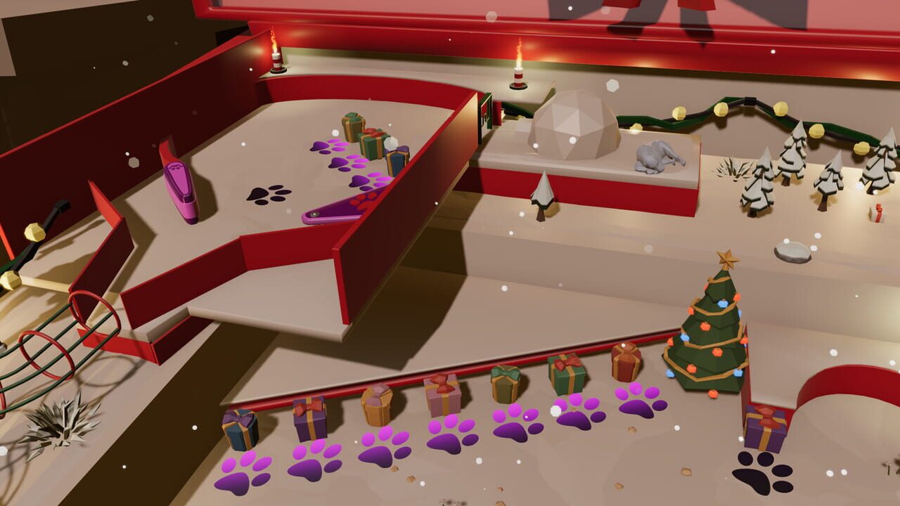 Roxy Raccoon's Pinball Panic: Christmas Carnage Image
