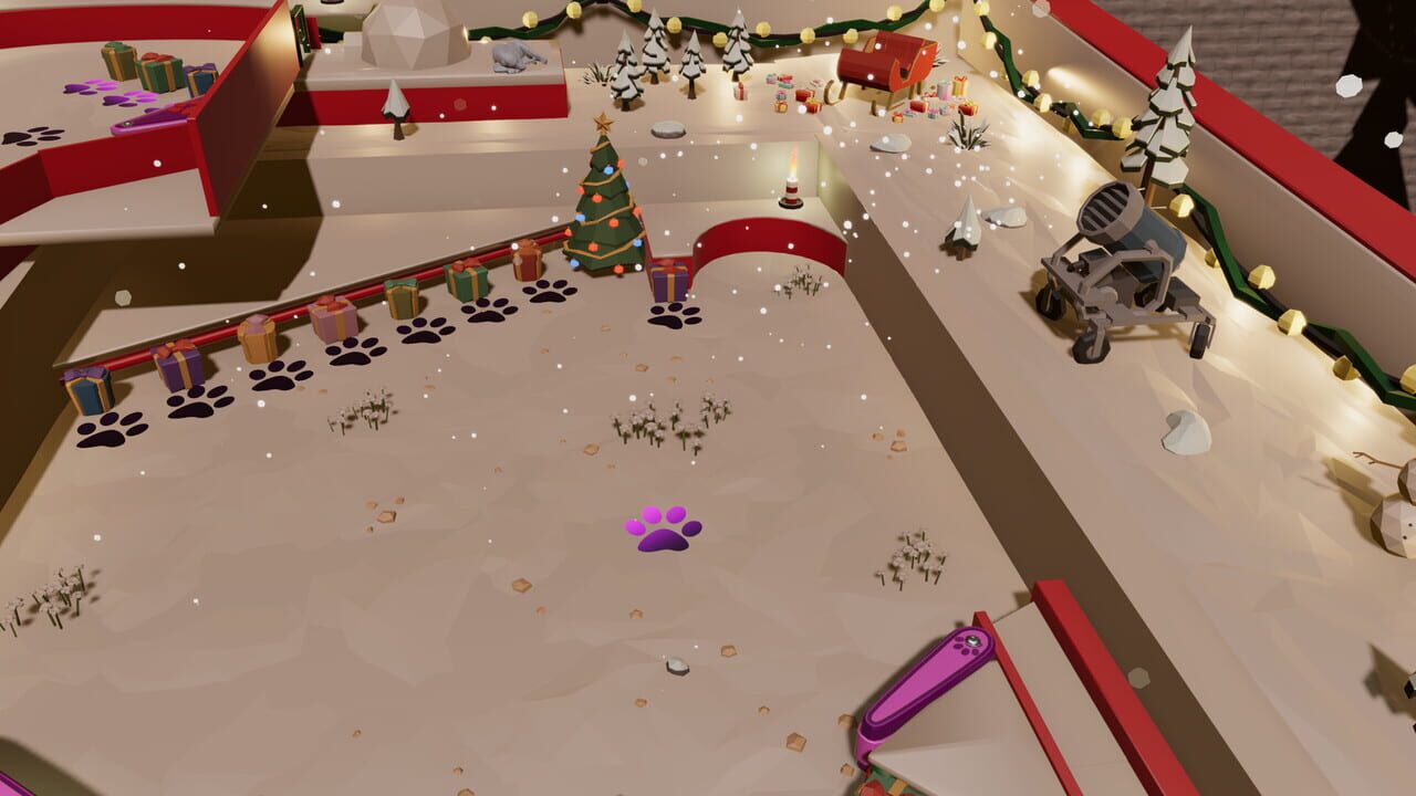 Roxy Raccoon's Pinball Panic: Christmas Carnage Image
