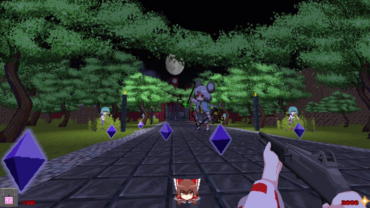 I am Sakuya: Touhou FPS Game - Reimu — Screenshot 2