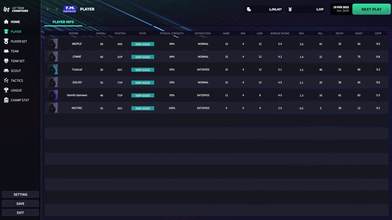 League Manager 2023 Image