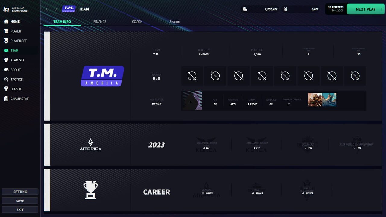 League Manager 2023 Image