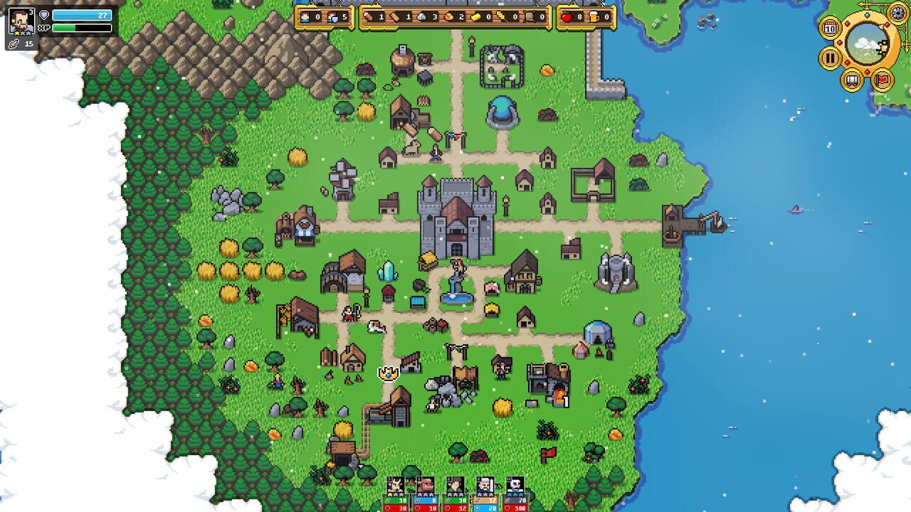 Screenshot de Super Fantasy Kingdom