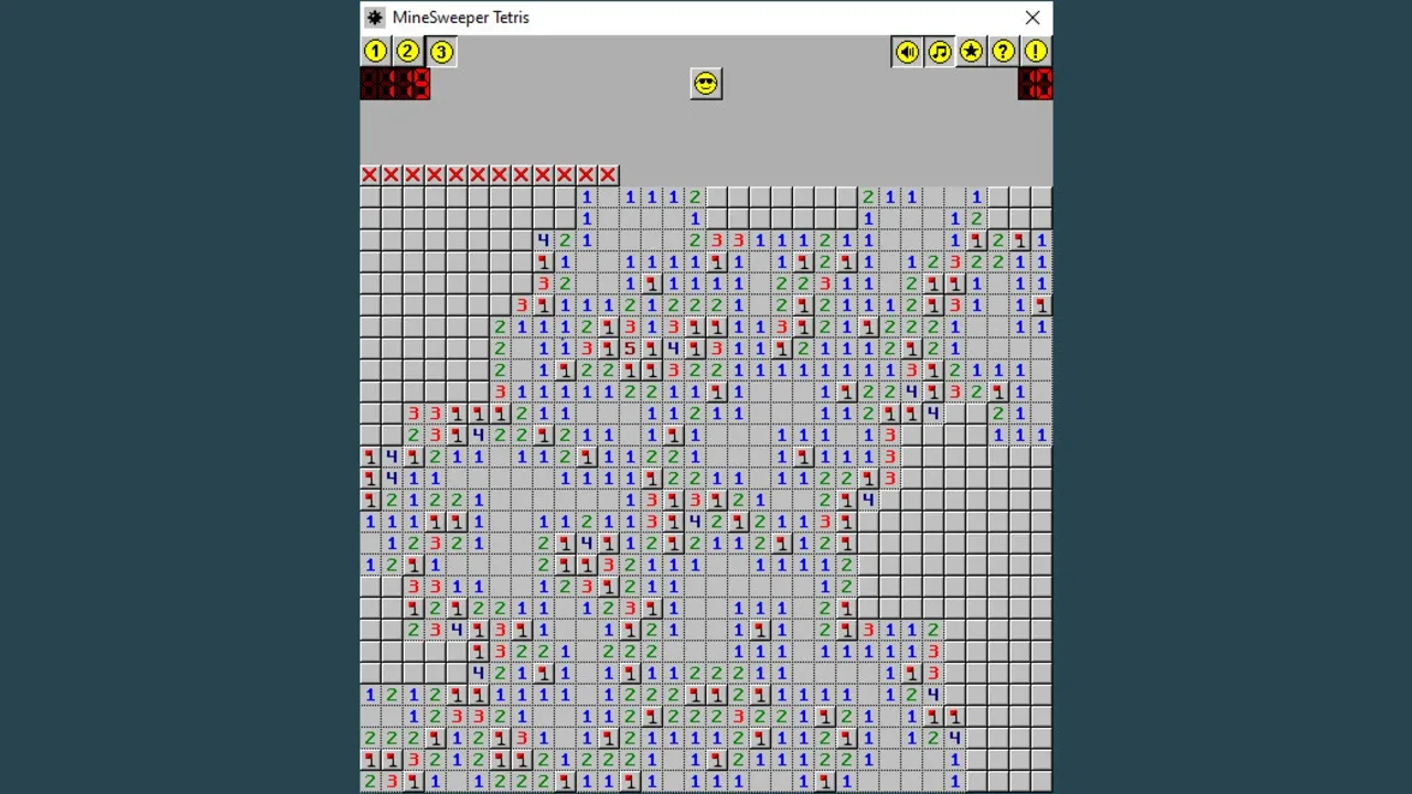 MineSweeper Tetris screenshot 1