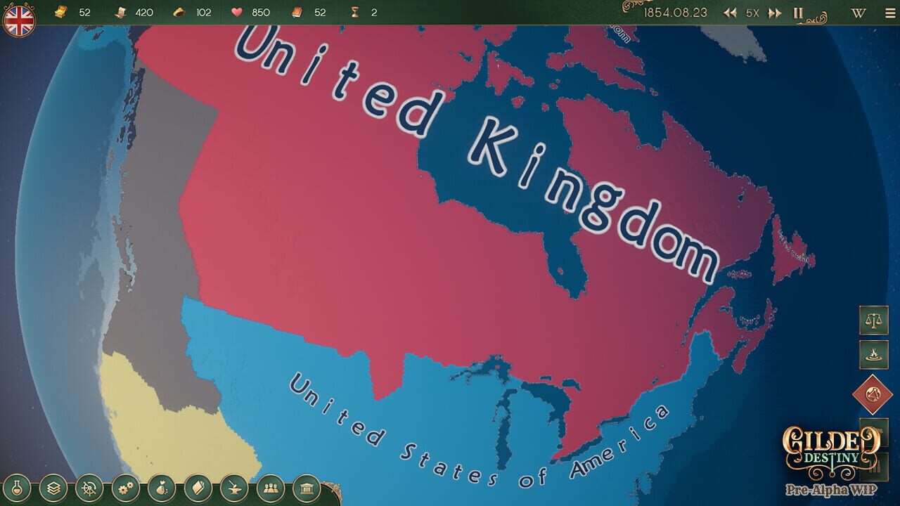 Screenshot de Gilded Destiny