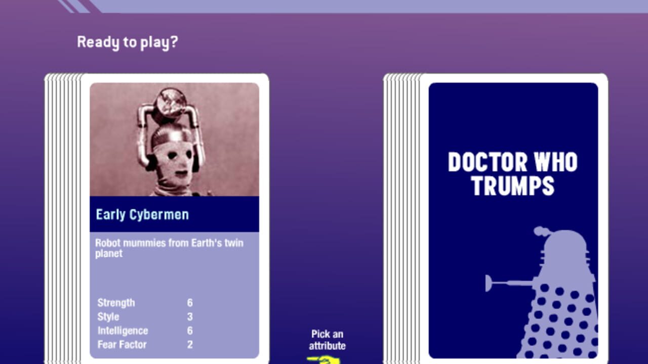 Doctor Who Trumps — Screenshot 2