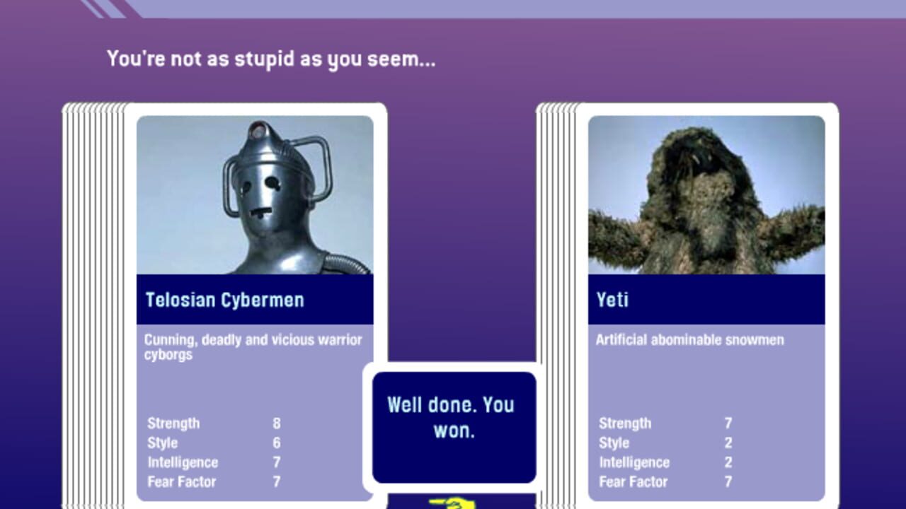 Doctor Who Trumps — Screenshot 3
