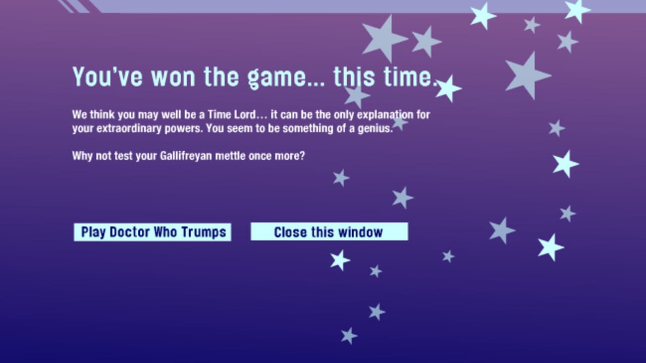 Doctor Who Trumps — Screenshot 4
