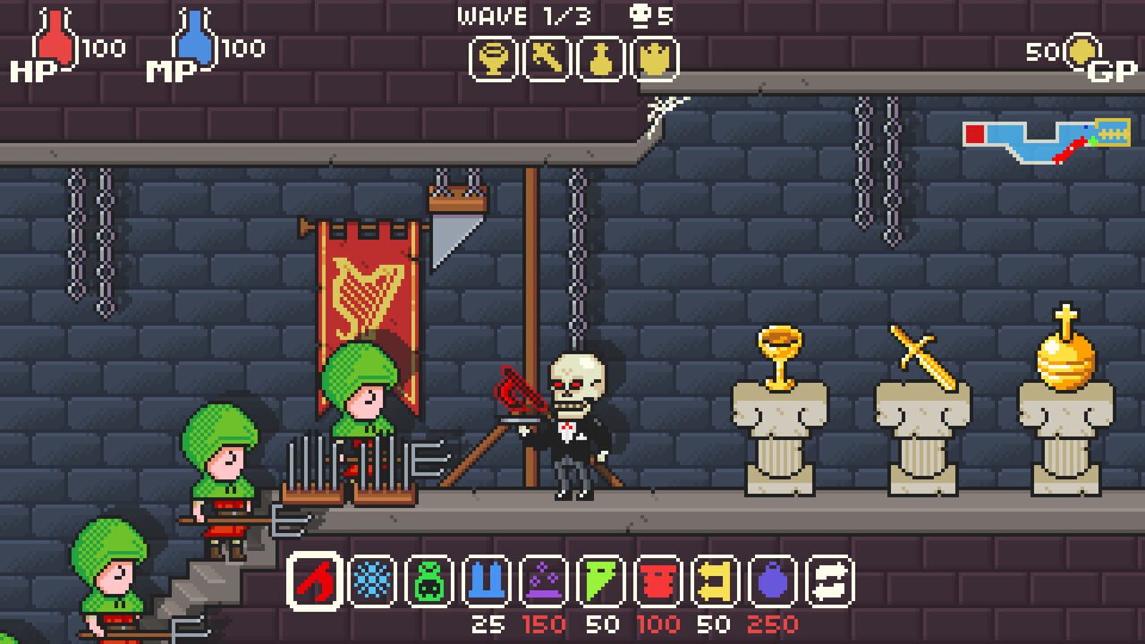 Super Skeleton Butler — Screenshot 1