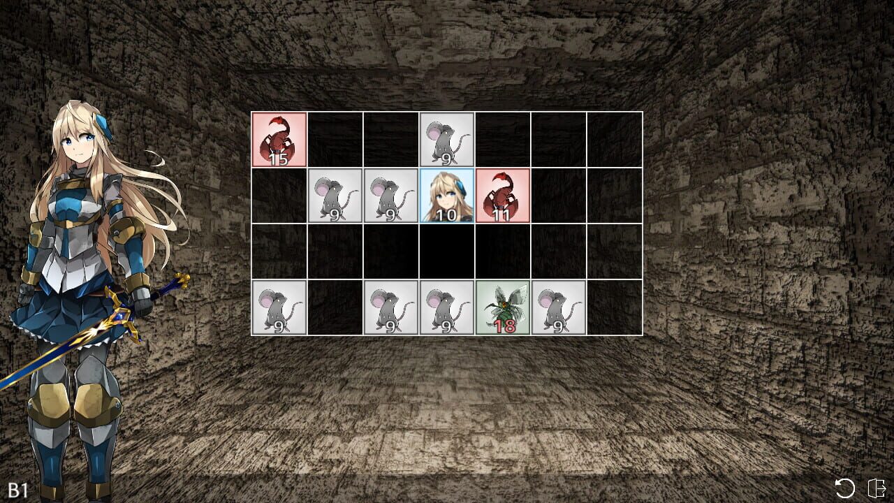 Dungeon in Grid Puzzles — Screenshot 1