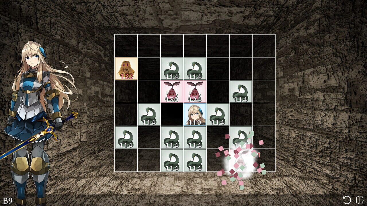 Dungeon in Grid Puzzles — Screenshot 3
