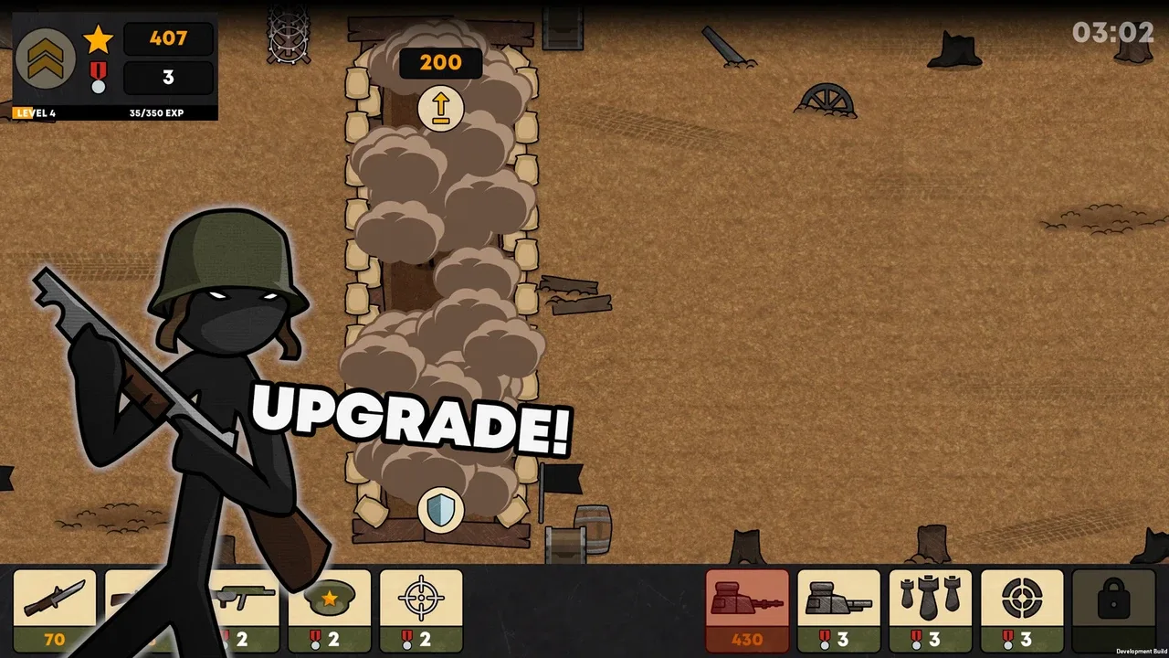 Stickman Trenches screenshot 3