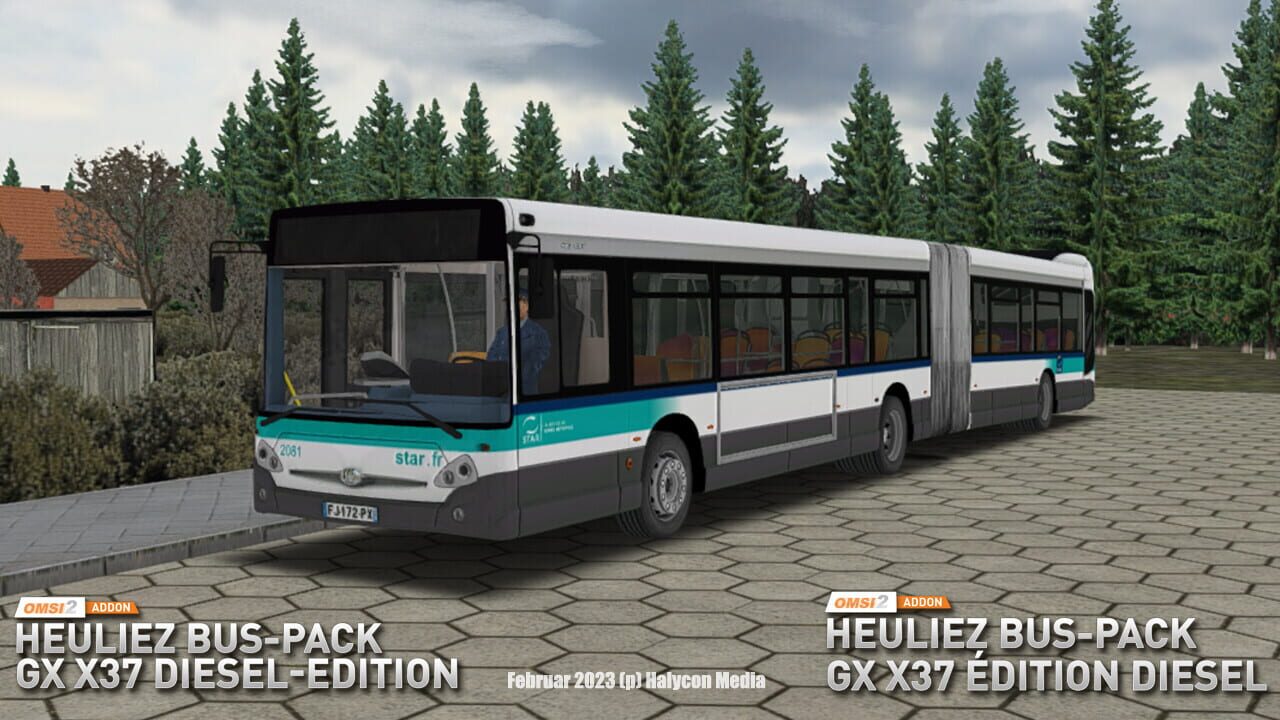 OMSI 2: Heuliez Bus Pack - GX x37: Diesel Edition Image