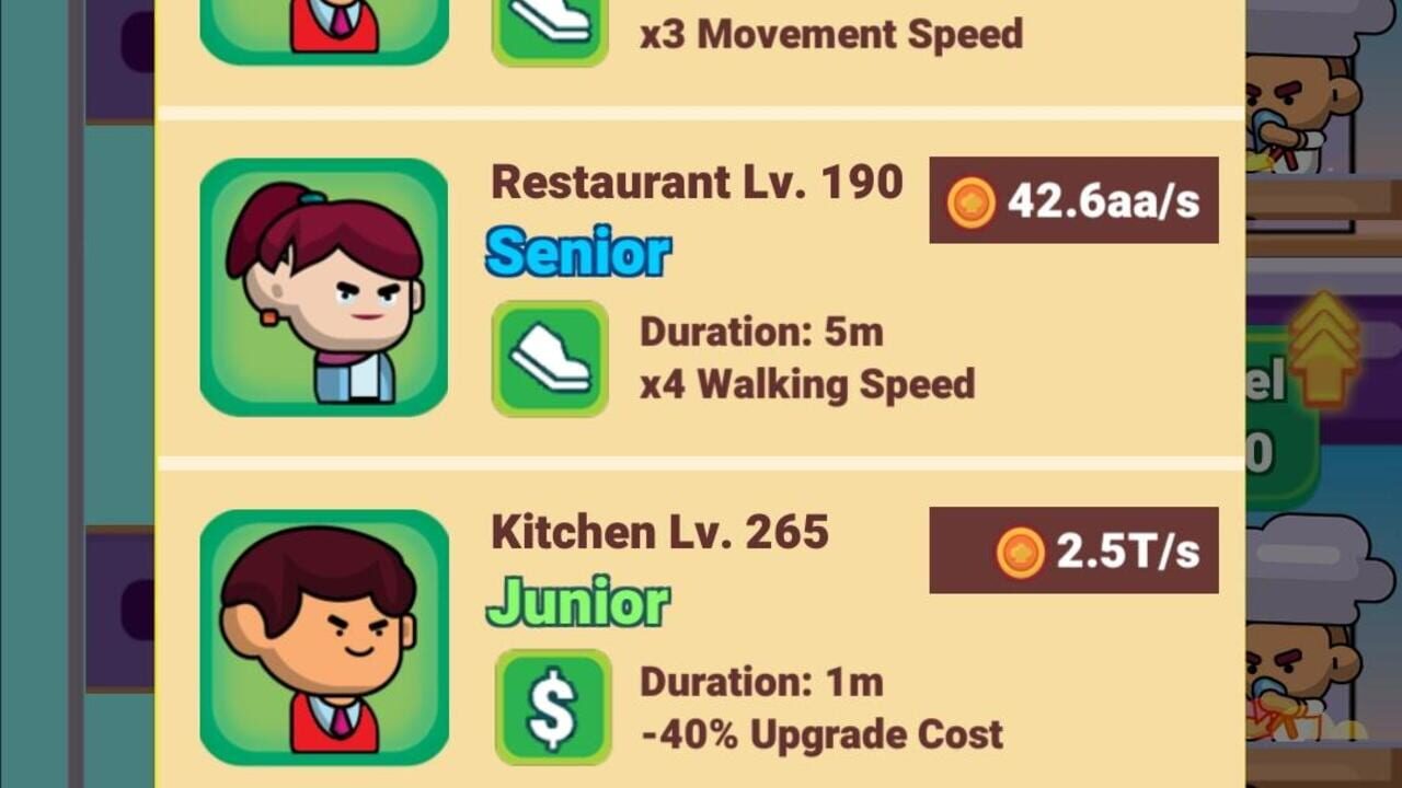 Idle Kitchen Tycoon — Screenshot 3