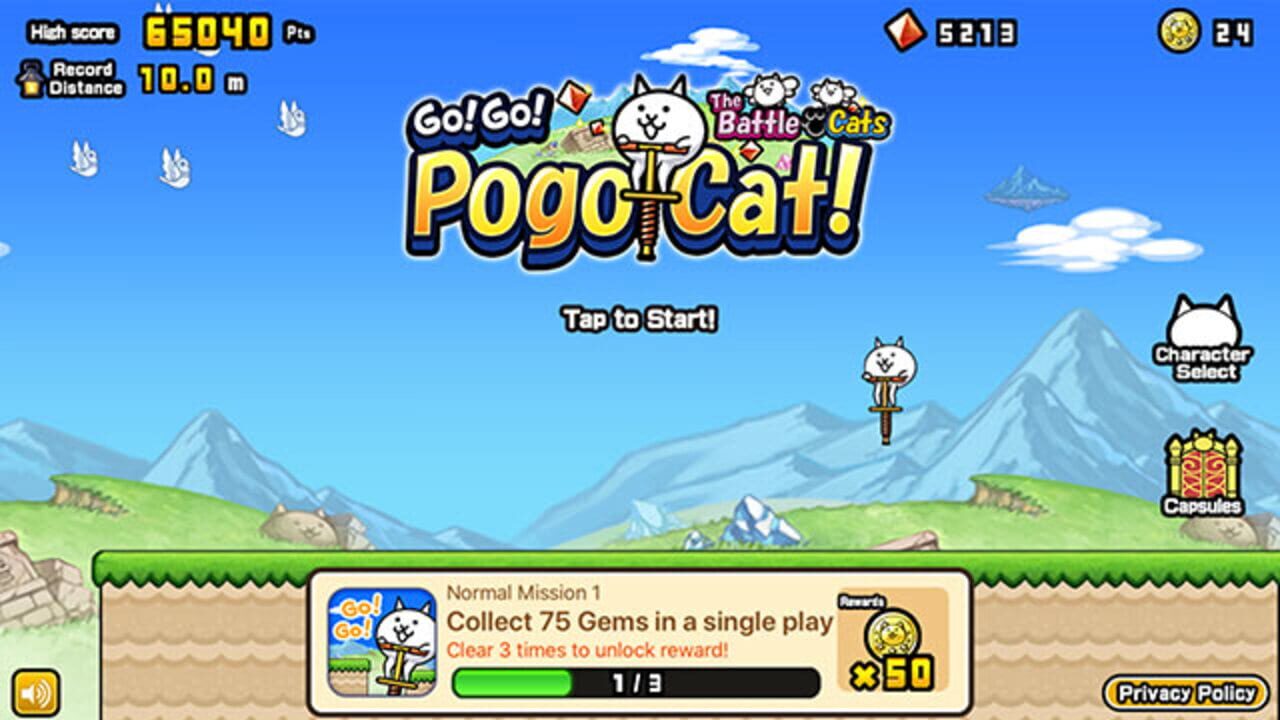 Go! Go! Pogo Cat! — Screenshot 2