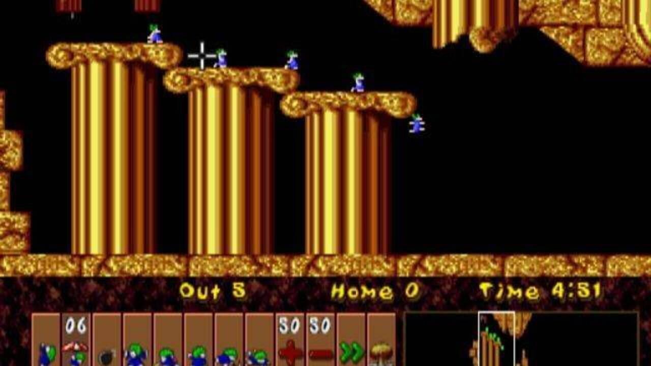 Lemmings & Oh No! More Lemmings — Screenshot 2