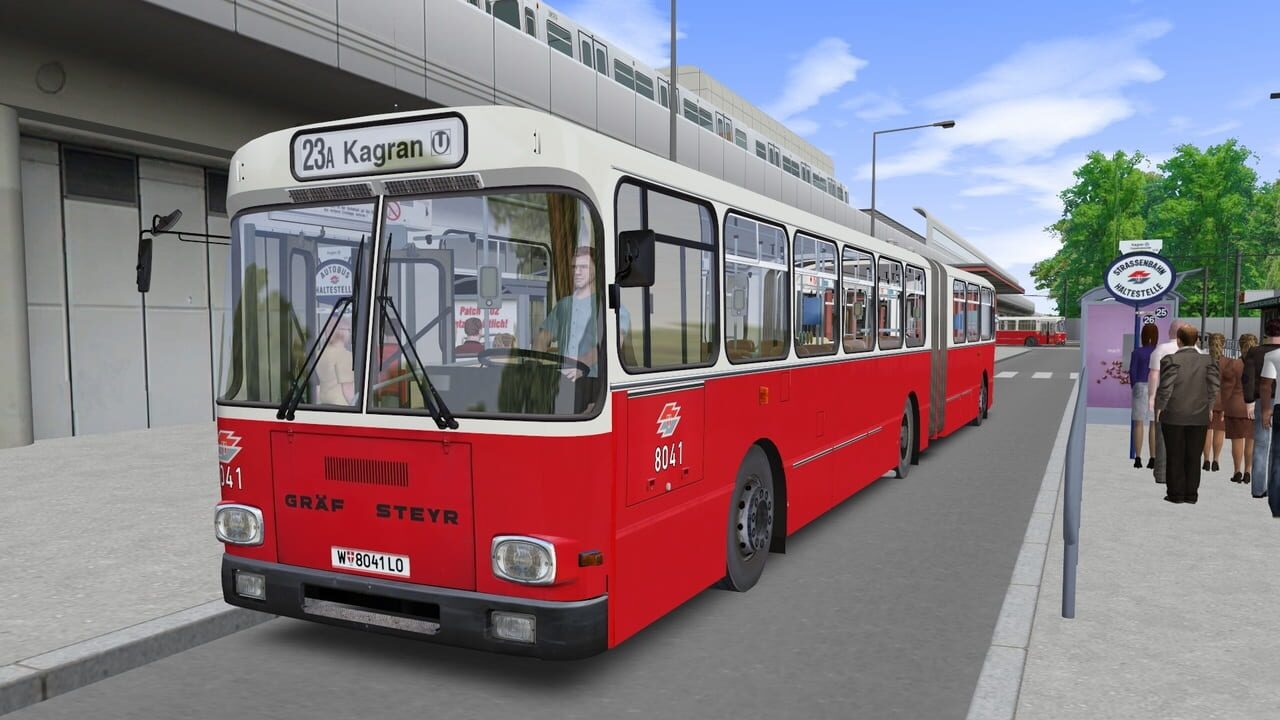 OMSI 2: Steam Edition - AI-Articulated Bus for Vienna Image