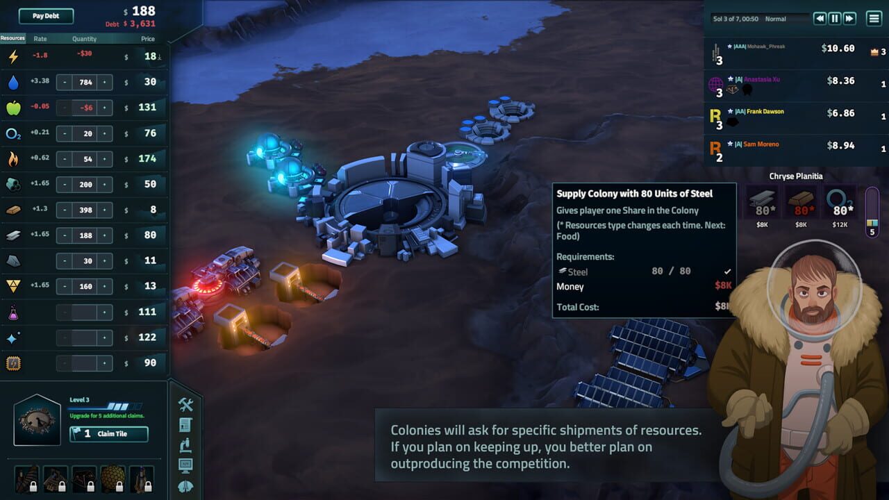 Offworld Trading Company: The Patron and the Patriot — Screenshot 1