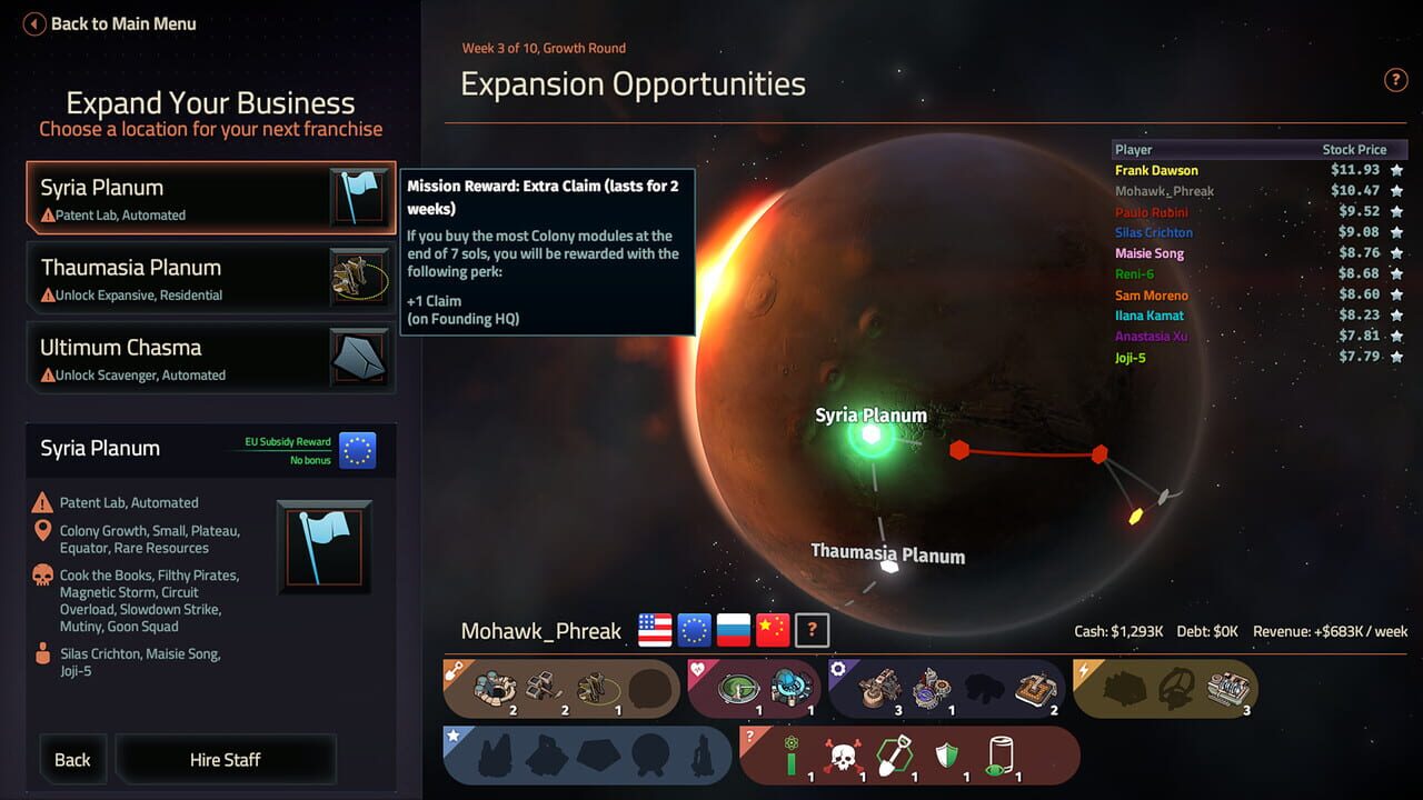 Offworld Trading Company: The Patron and the Patriot — Screenshot 2