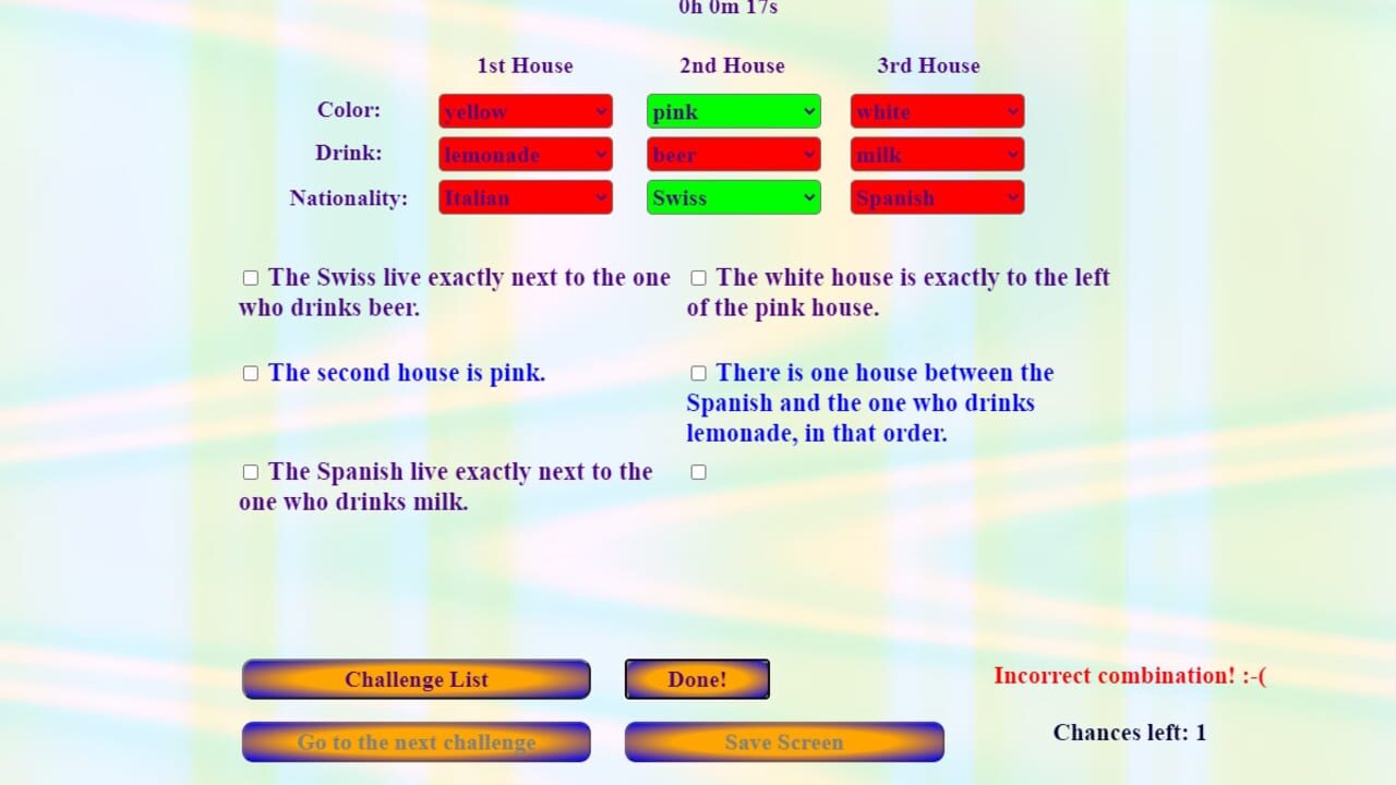 Zebra Logic Master — Screenshot 2