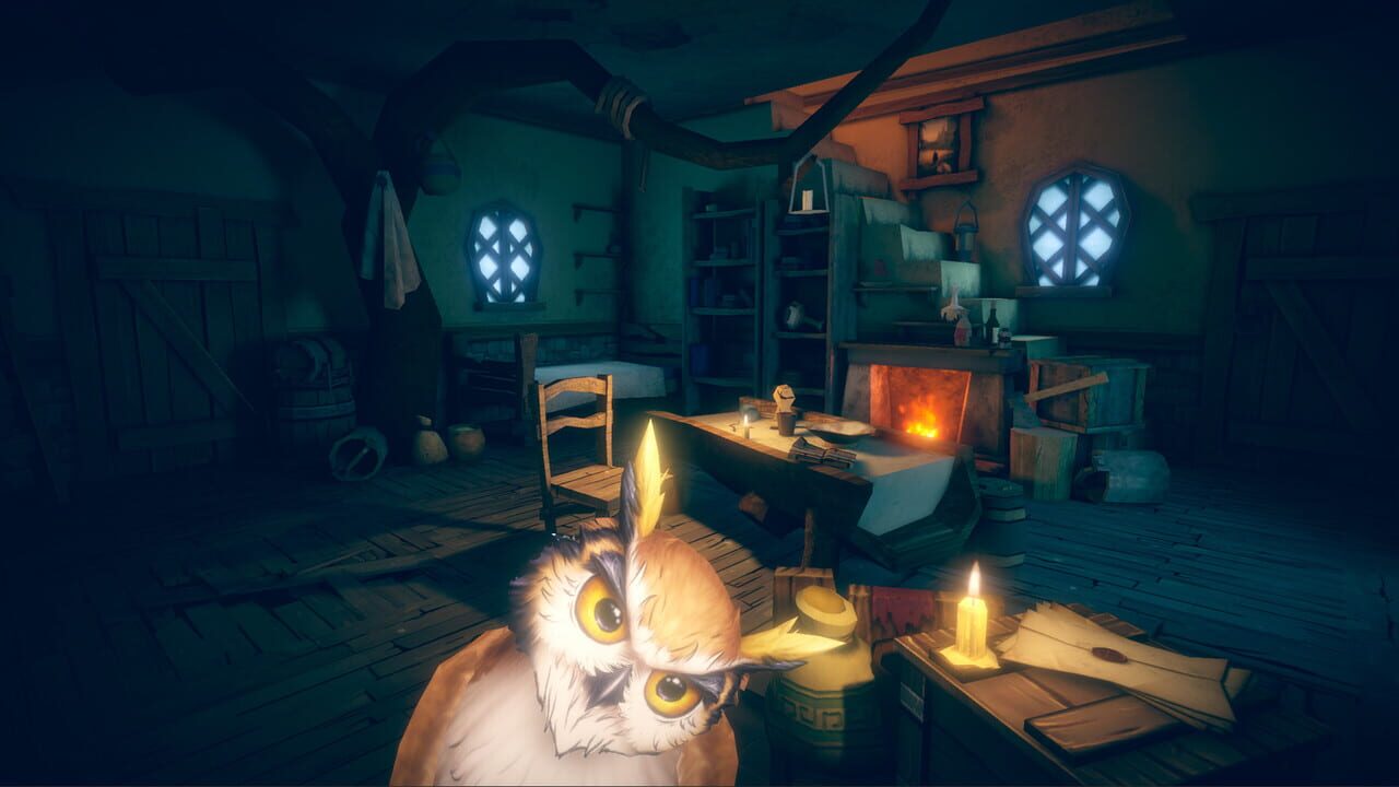 The Owl and Lighthouse Image