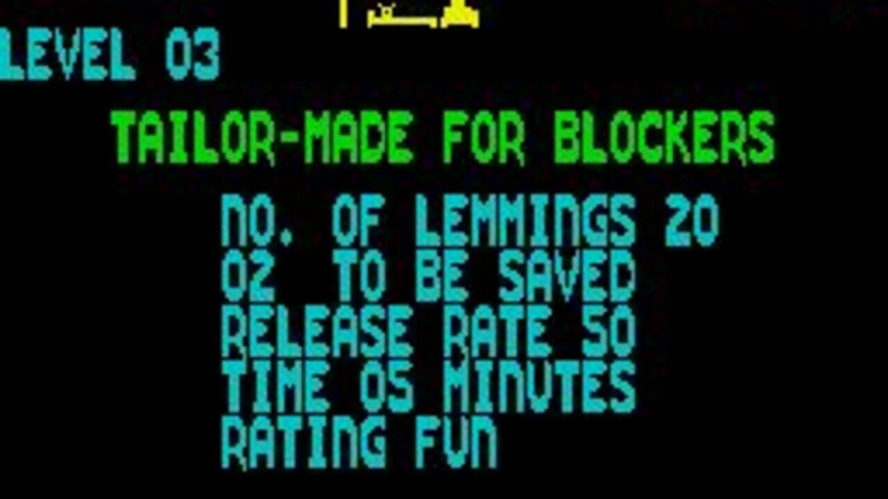 Lemmings — Screenshot 1