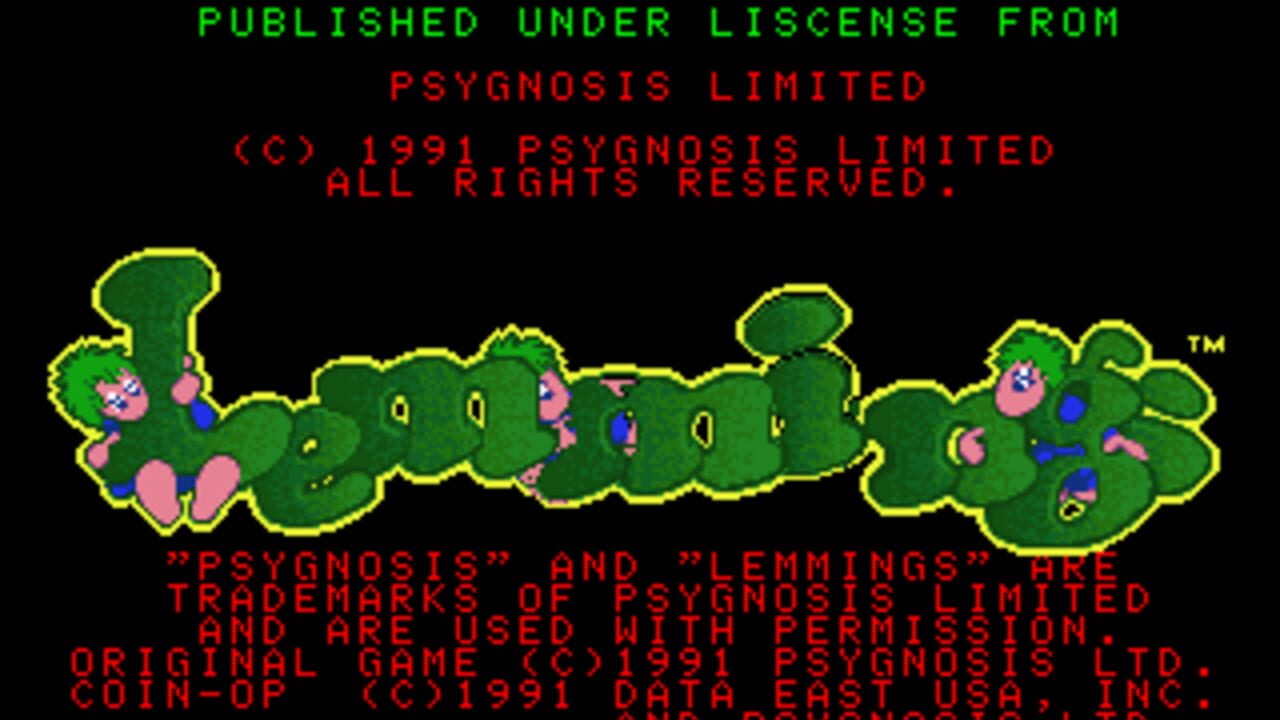 Lemmings — Screenshot 2