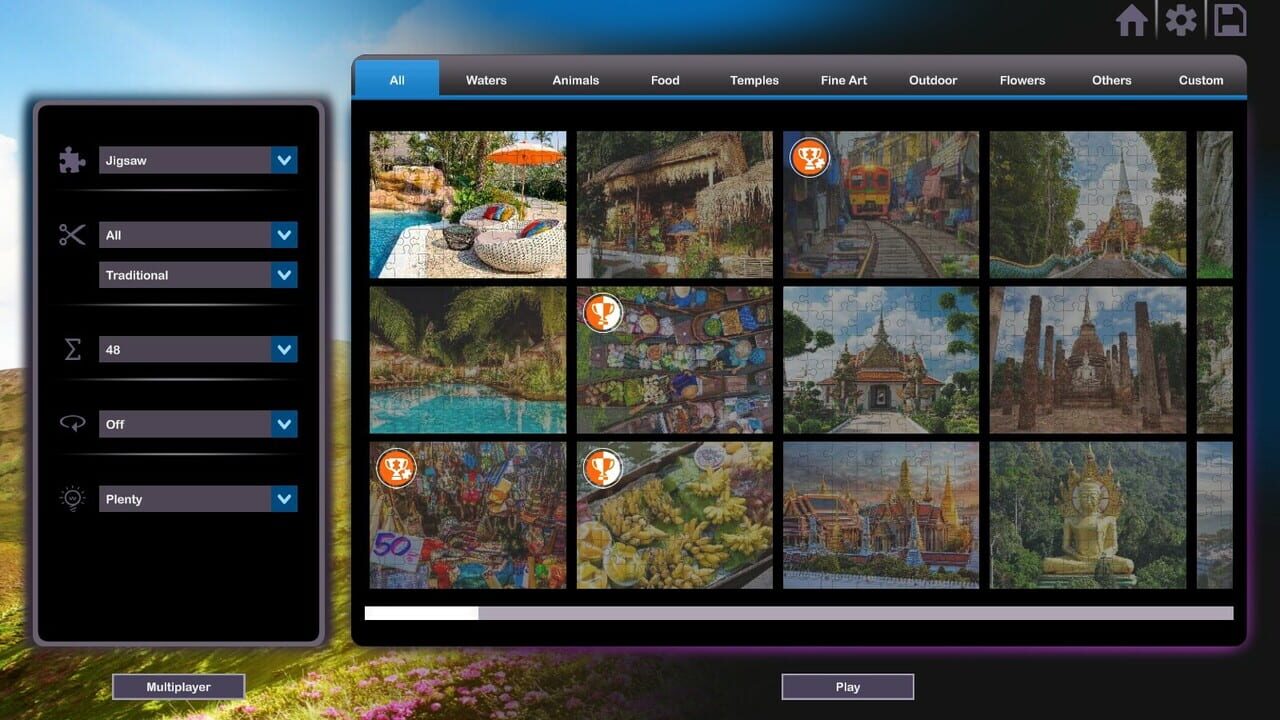 Let's Play Jigsaw Puzzles: Thailand and Cambodia Image