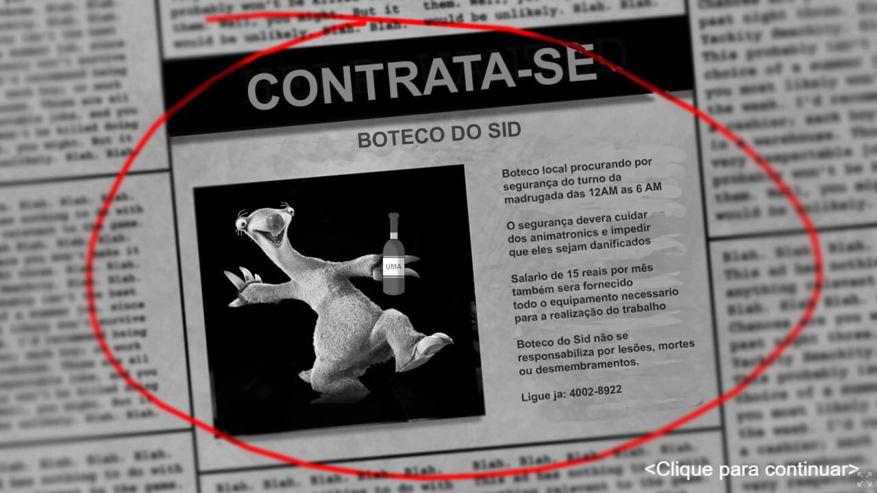 Five Nights at Sid's Screenshot 1