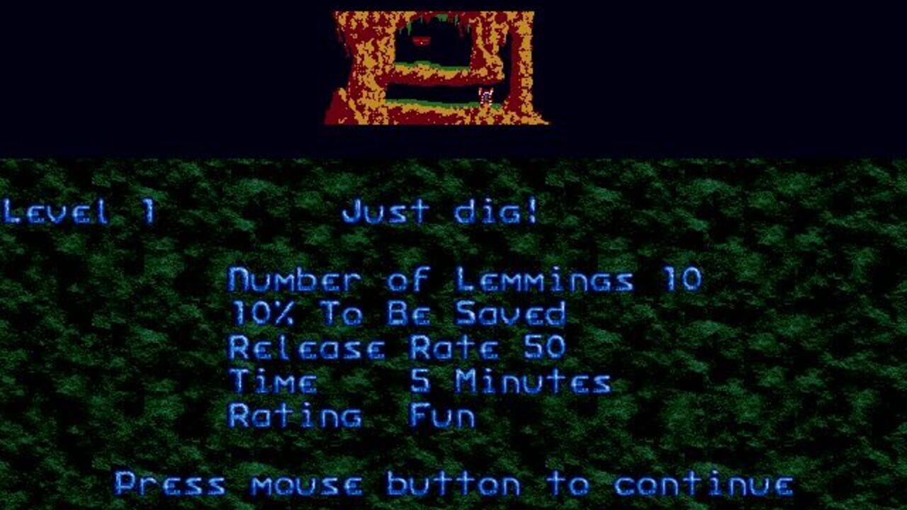 Lemmings — Screenshot 2