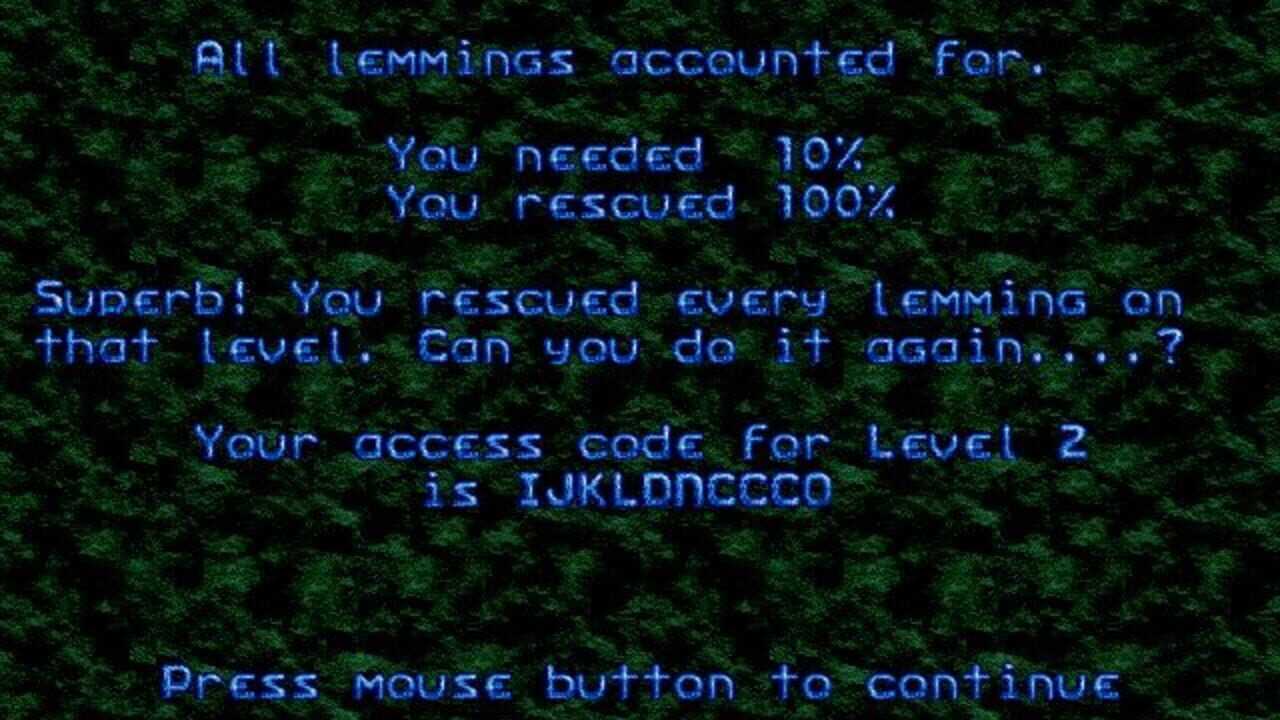 Lemmings — Screenshot 4