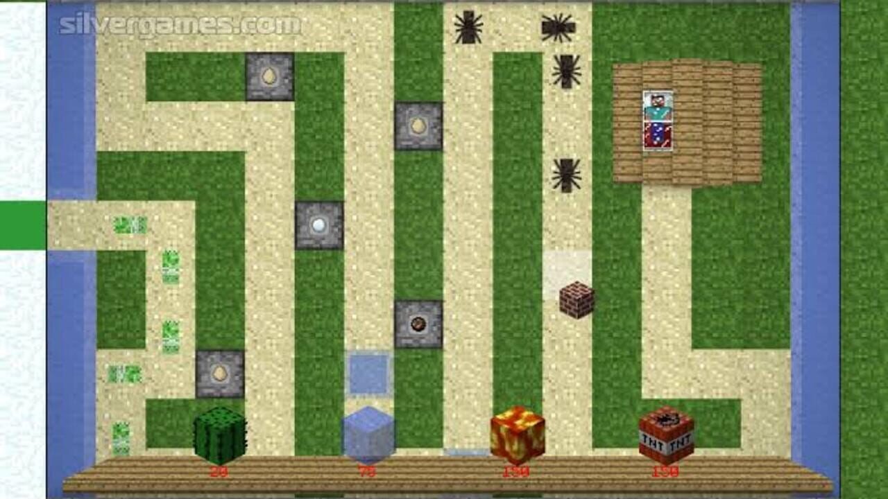 Minecraft Tower Defence Screenshot 1