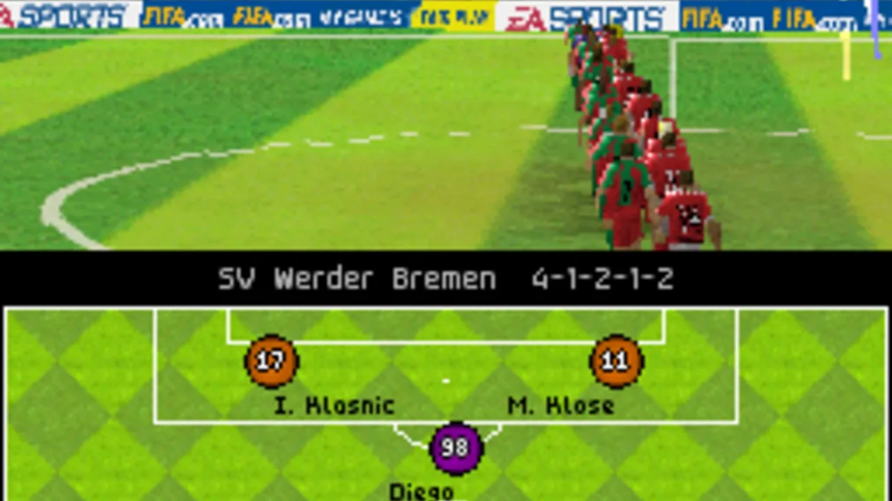 FIFA Soccer 07 screenshot 1
