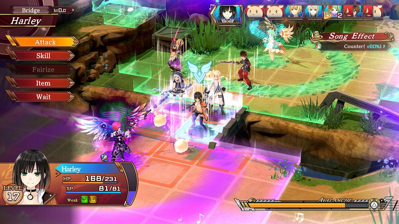 Screenshot de Fairy Fencer F: Refrain Chord