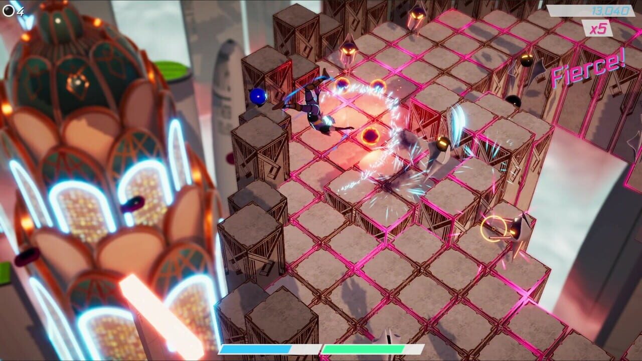 Neon Death Drop — Screenshot 1