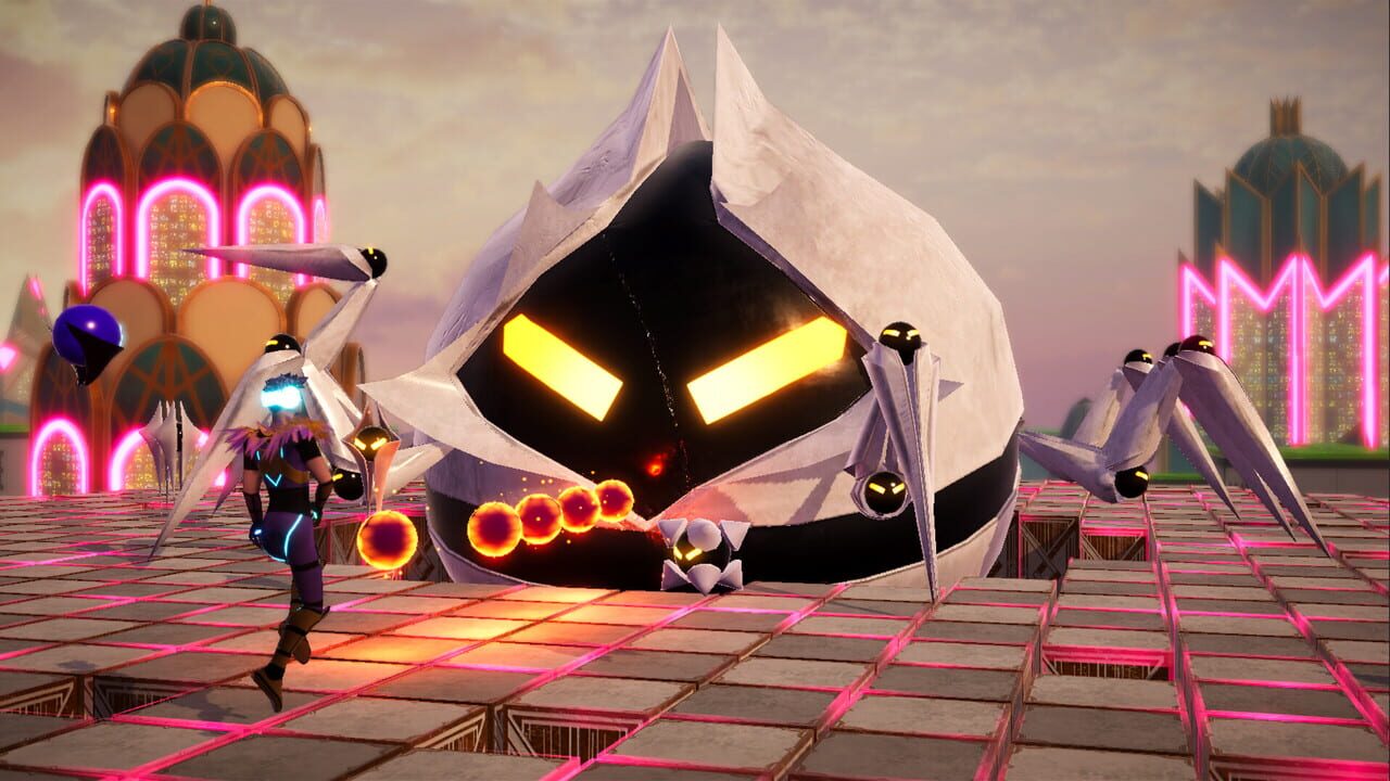 Neon Death Drop — Screenshot 2