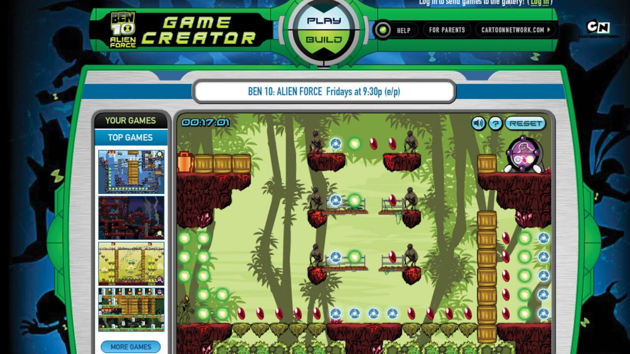 Ben 10: Alien Force Game Creator Image